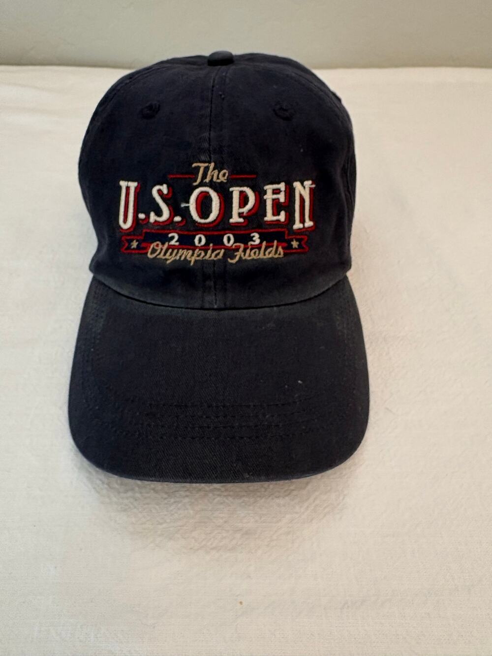 Vintage Head 2003 US Open Olympia Fields Embroidered Golf Hat Cap Adjustable